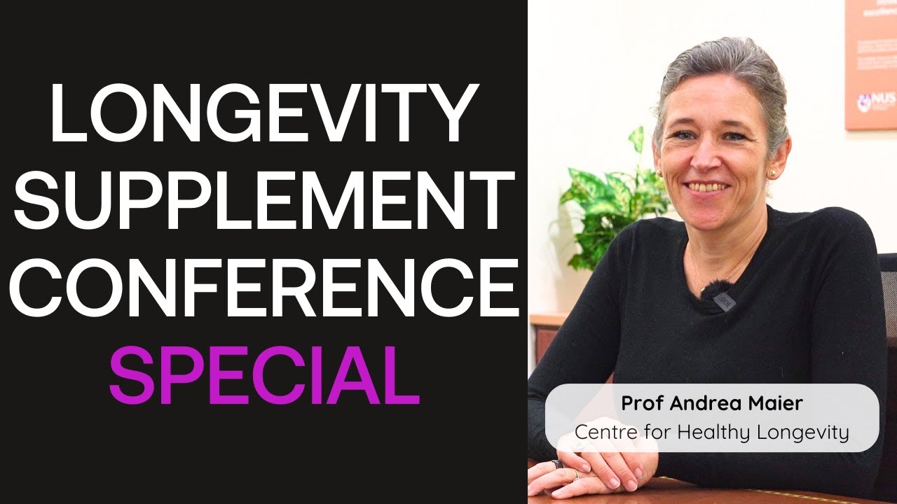 Top Takeaways: Healthy Longevity Supplement Conference ft Prof Andrea Maier | Health Geeks Ep16