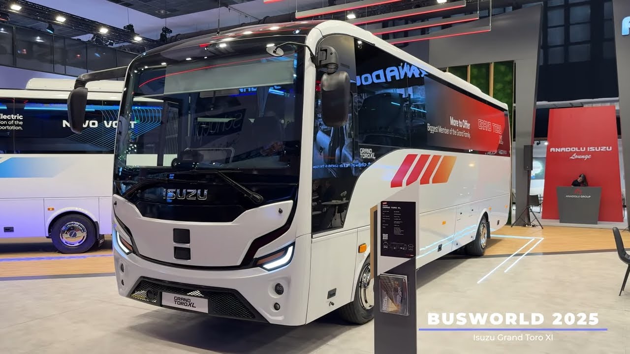 Isuzu Grand Toro XL (2026) | Интерьер и экстерьер | Busworld Europe 2025, Брюссель