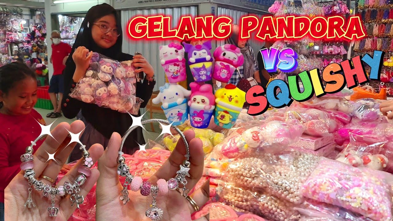 Hanum Bocil Hunting Gelang Pandora, Eh Malah Ketemu Squishy Karakter Sanrio ❤️ 🥰 Shafeea Hanum