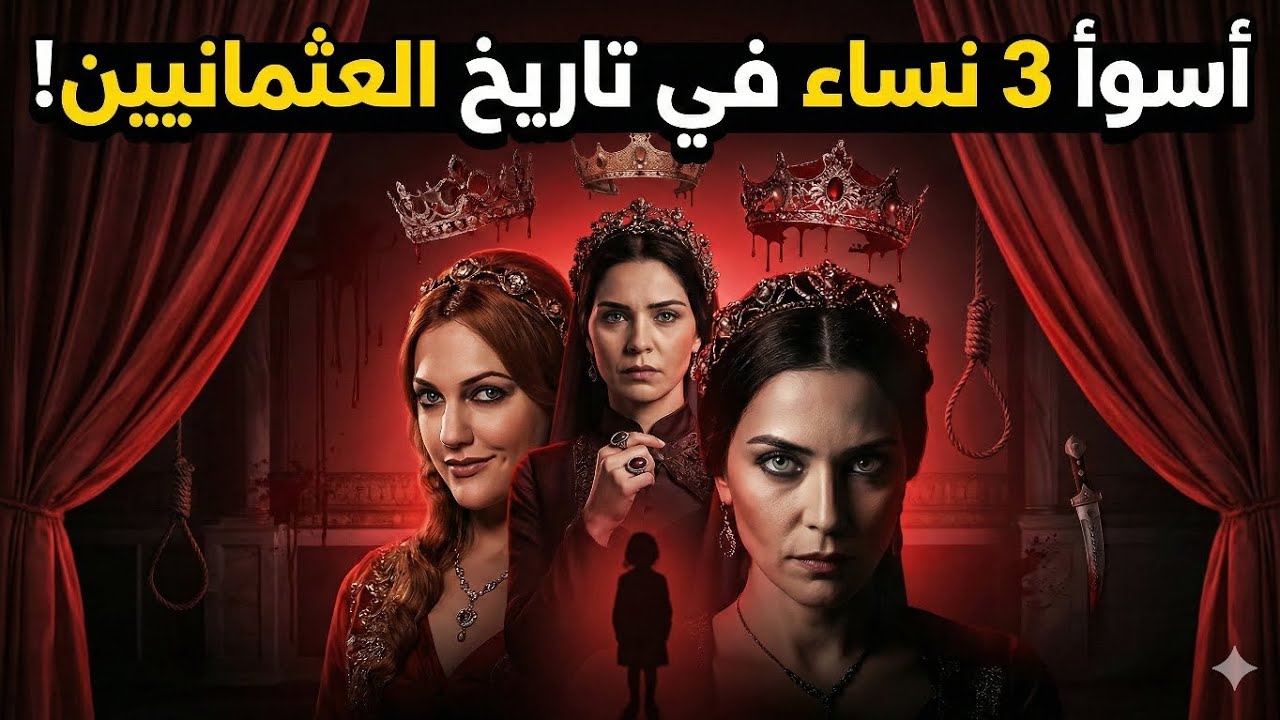أسوأ 3 سلطانات في الدولة العثمانية! نساء قتلن 20 أميراً في ليلة واحدة 😱
