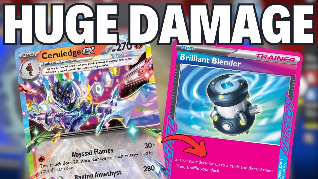 Ceruledge EX deck: A simple card that hits hard