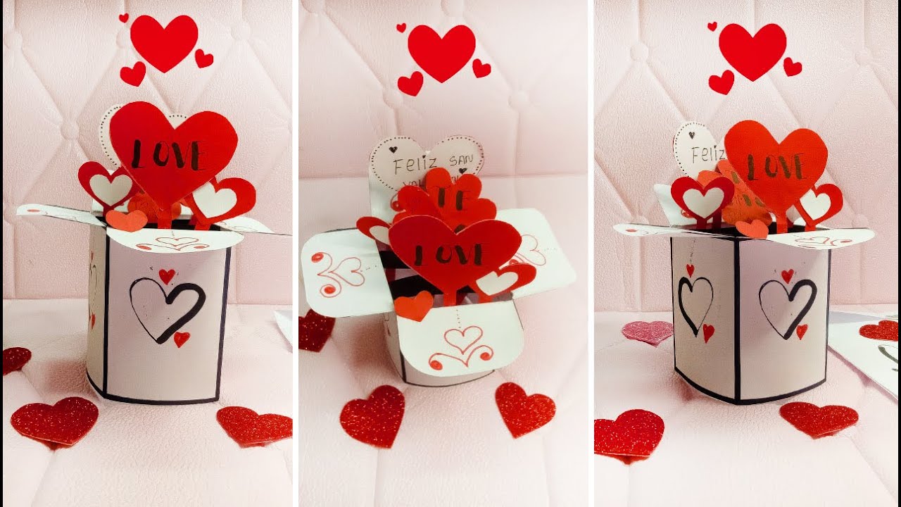 TARJETA PARA REGALAR EL DIA DE LA MADRE / TARJETA EXPLOSIVA PARA EL DIA DE LA MADRE❤