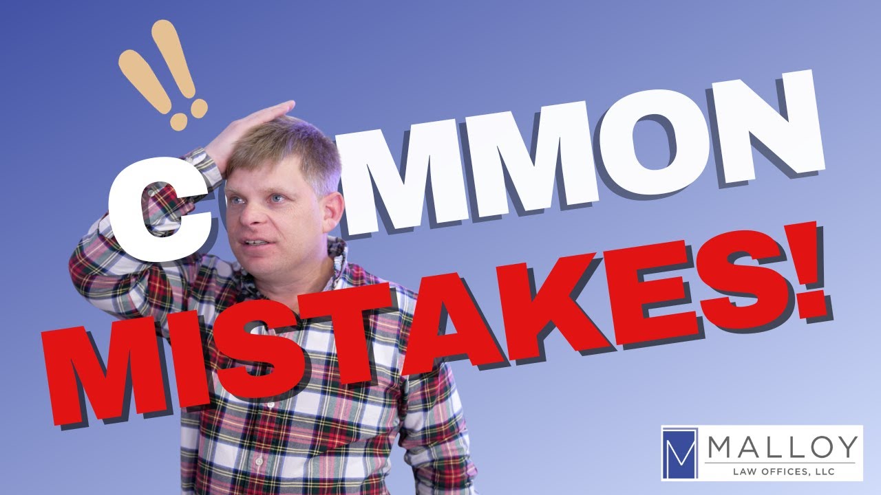 3 Most COMMON MISTAKES People Make in a Personal Injury Lawsuit