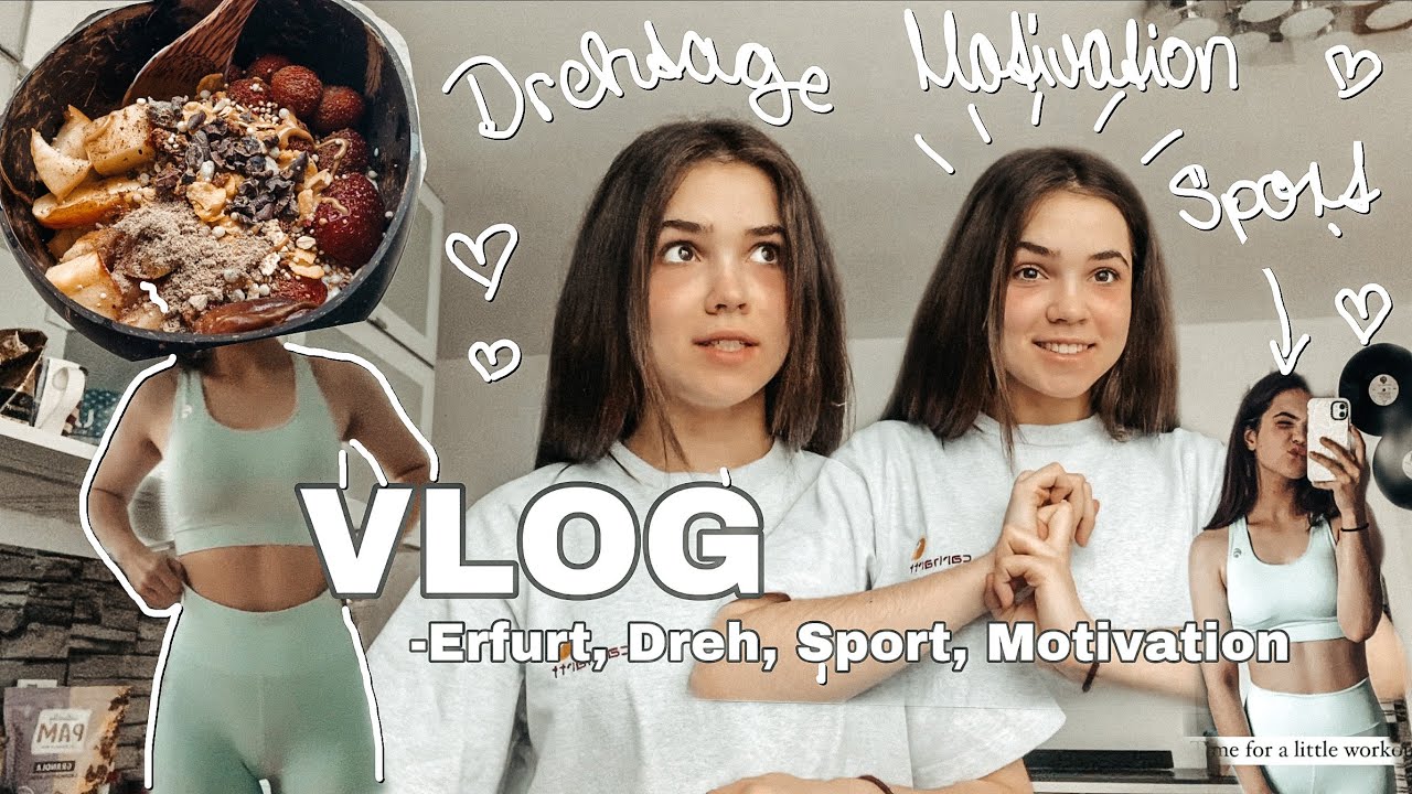 VLOG- Schloss Einstein Drehtage, Sport, Motivation