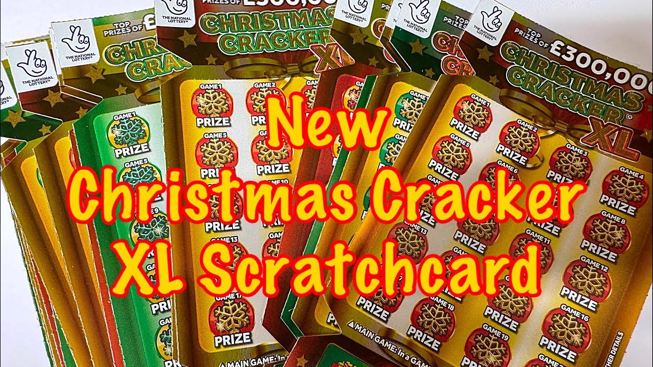 Новая рождественская открытка Cracker XL
