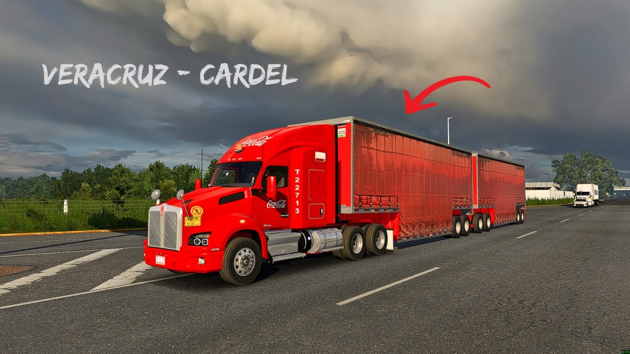 Transportando COCA COLA En full de FEMSA hacia Cardel Veracruz 