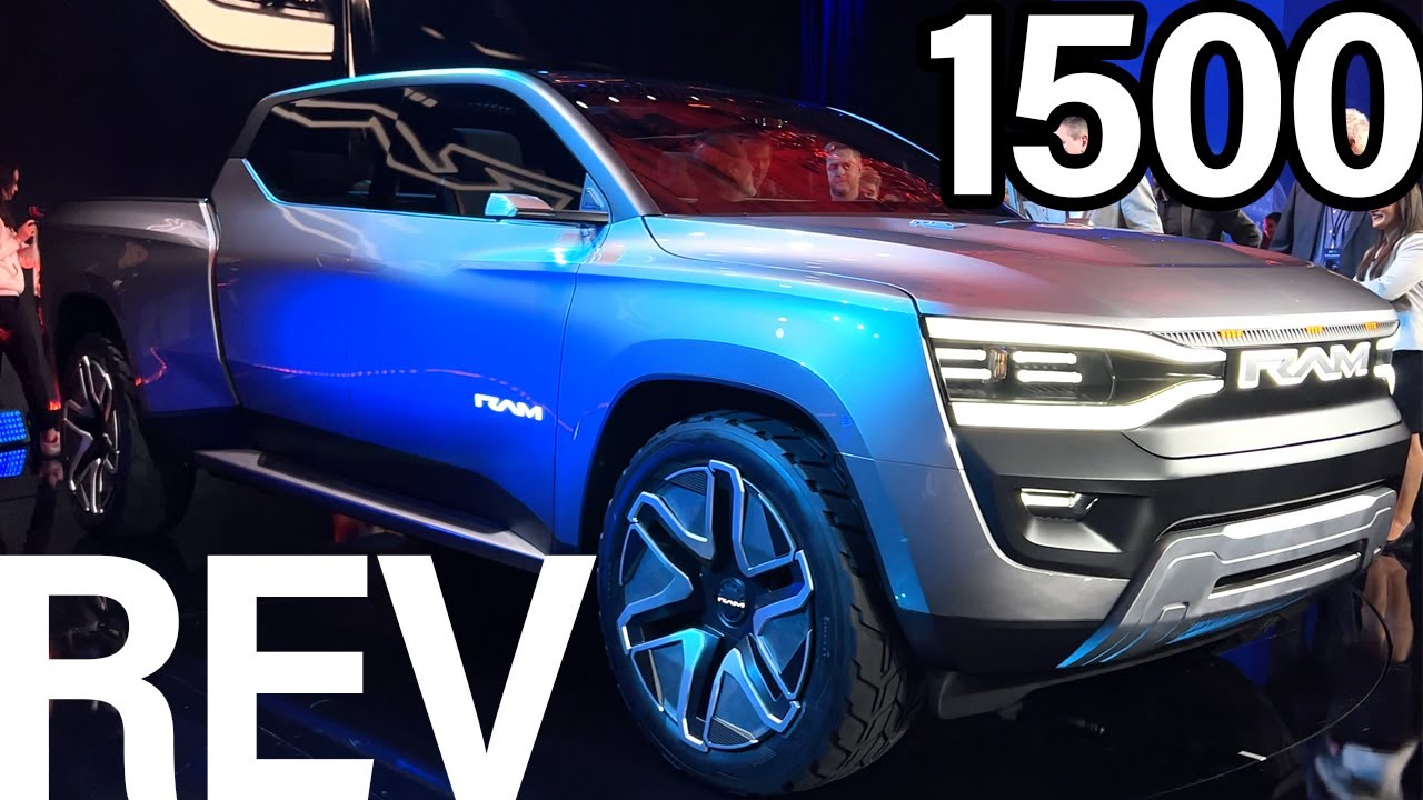 Dodge RAM 1500 REV Electric Truck - First Look in Person!