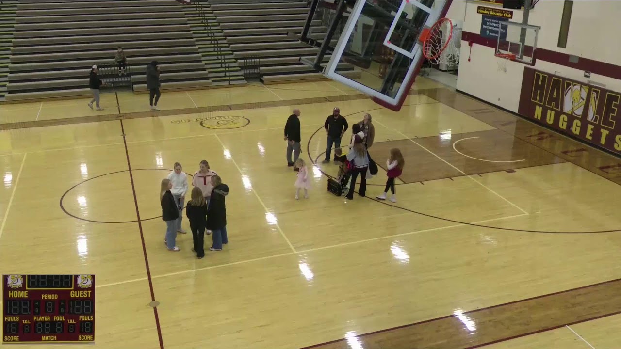 Hawley Nuggets Girls Basketball v. Barnesville Trojans