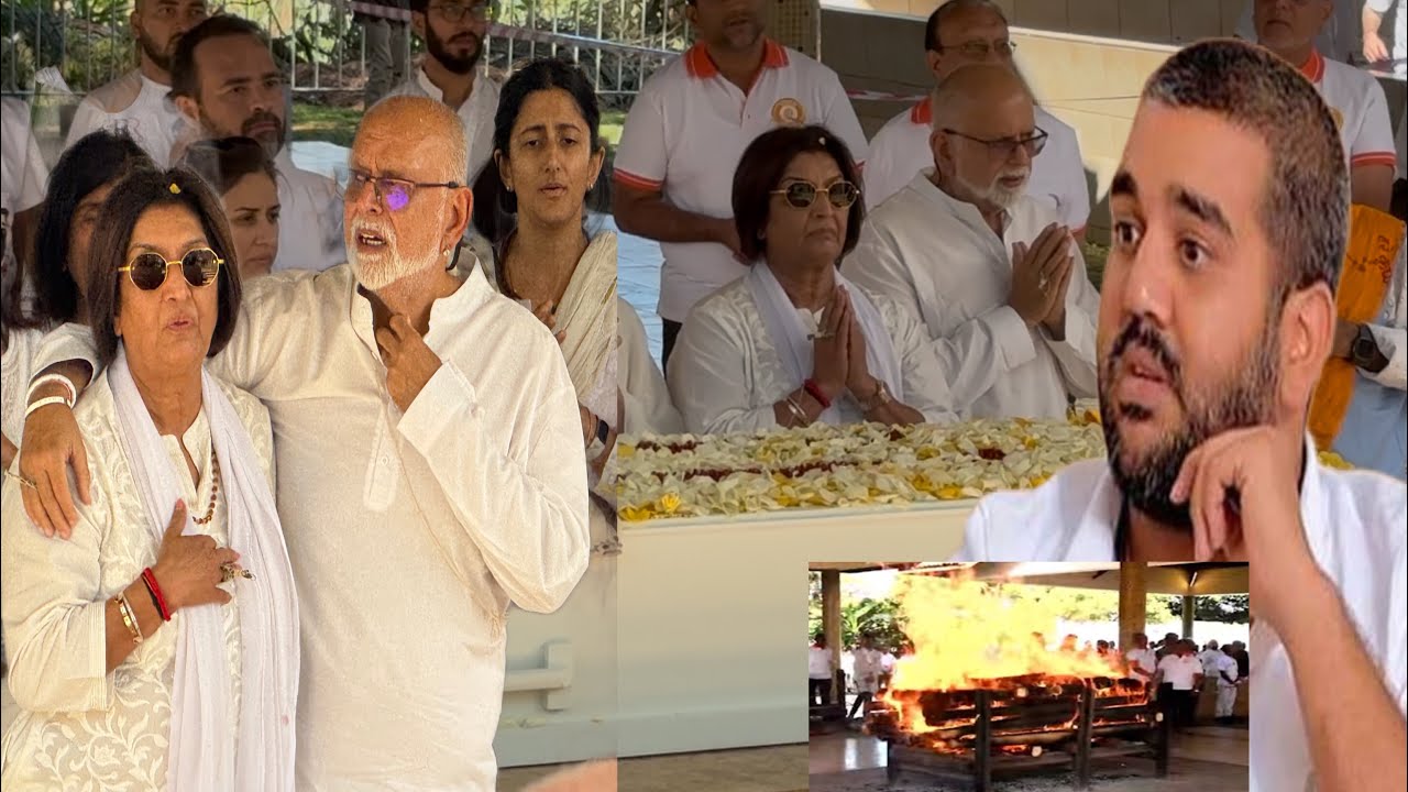 OKWOKYA OMUBIRI GWA RAJIV RUPARELIA KU HINDU CREMATORIUM.