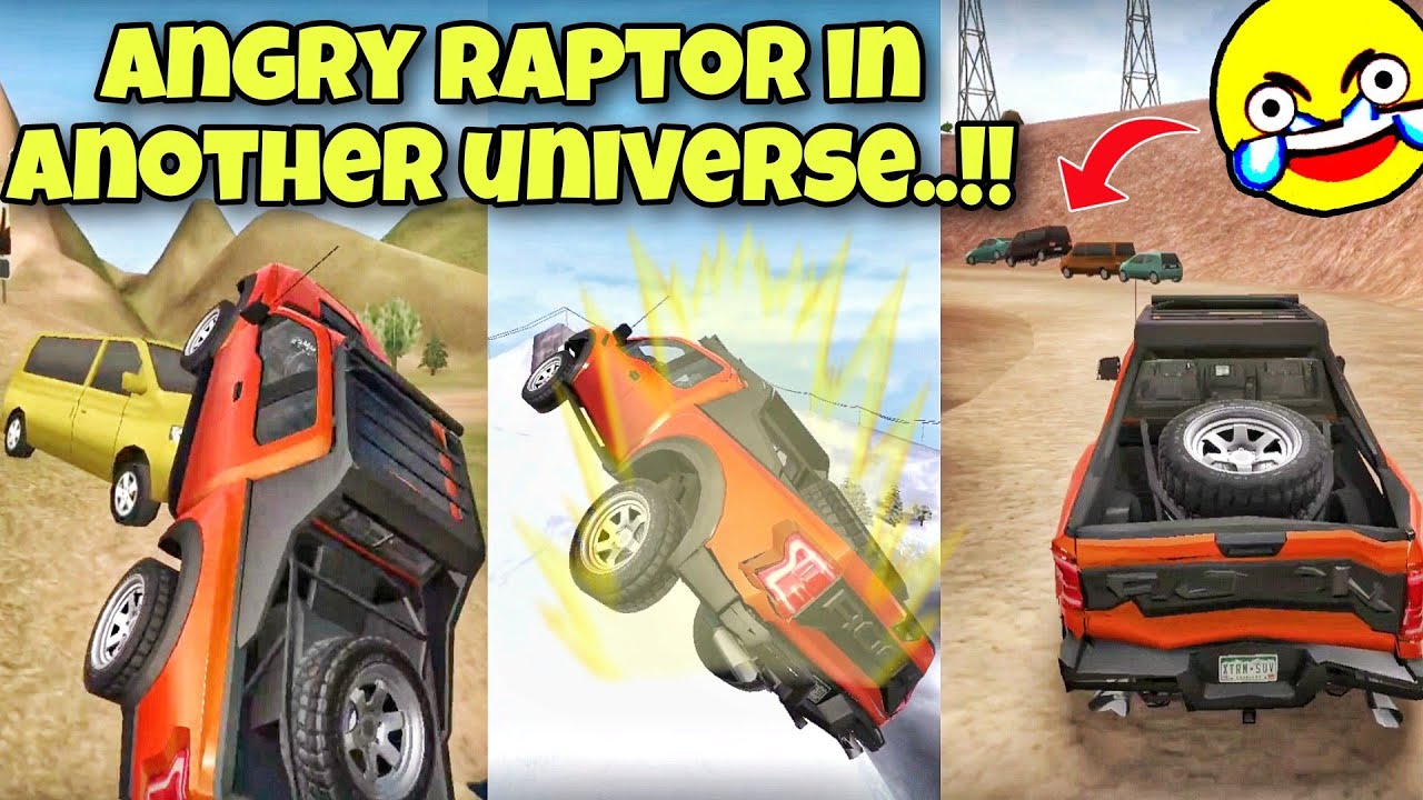 Angry Ford raptor in another universe😱||Extreme suv driving simulator🔥
