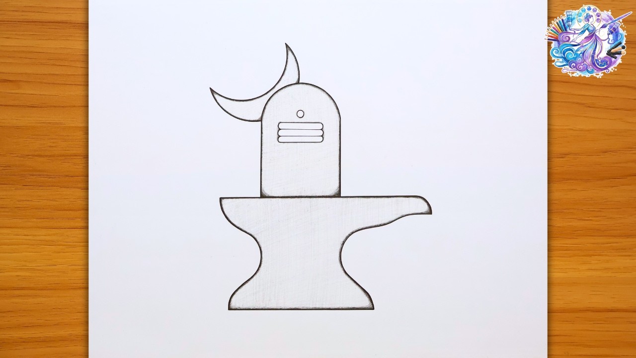 How to Draw SHIVLING - Easy Step by Step