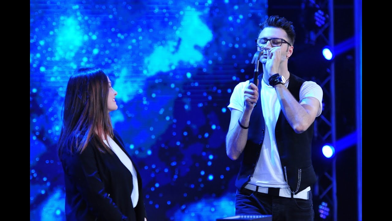 Vlad Grigorescu, un moment demn de marea finală! Magicianul care şi-a băgat un CUI în nas, la TV