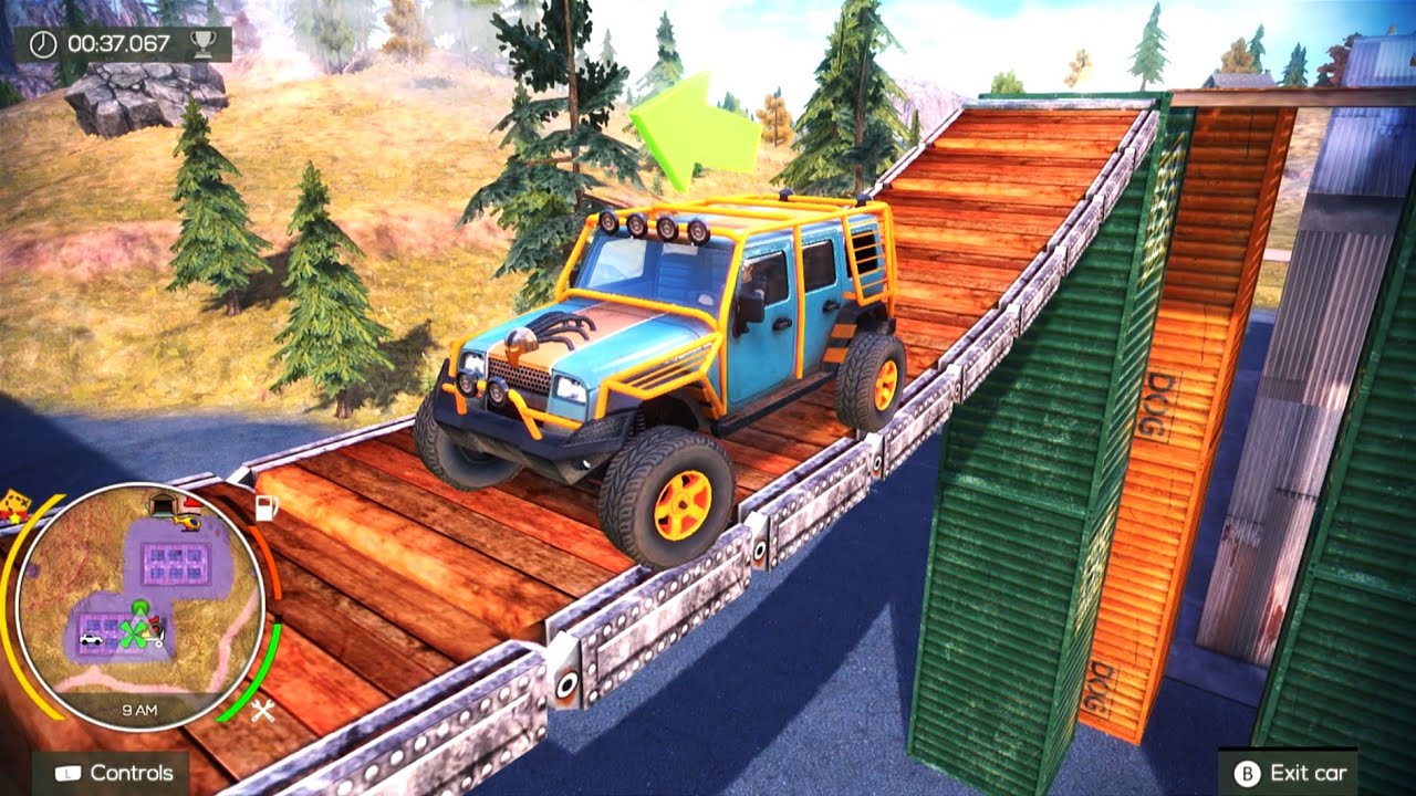 Defender In Hard Trials | Off The Road Unleashed Switch Gameplay HD