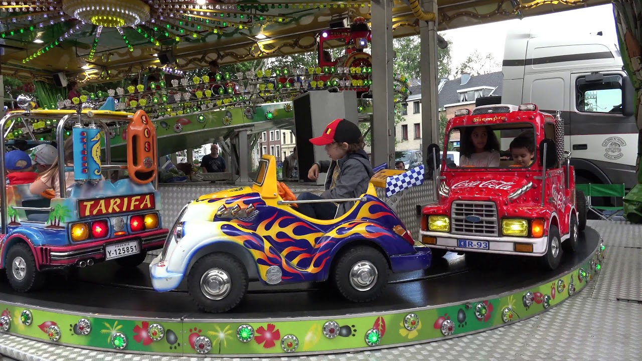 Eupen- Kirmes 2018 im Fussballfieber- Kermesse- 4K