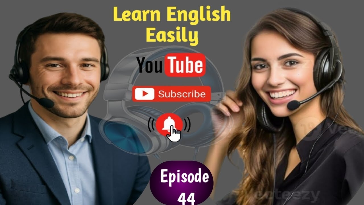 Learn English with Real Conversation // Beginner Lesson // Learn English Easily // Episode 44🎧🎧