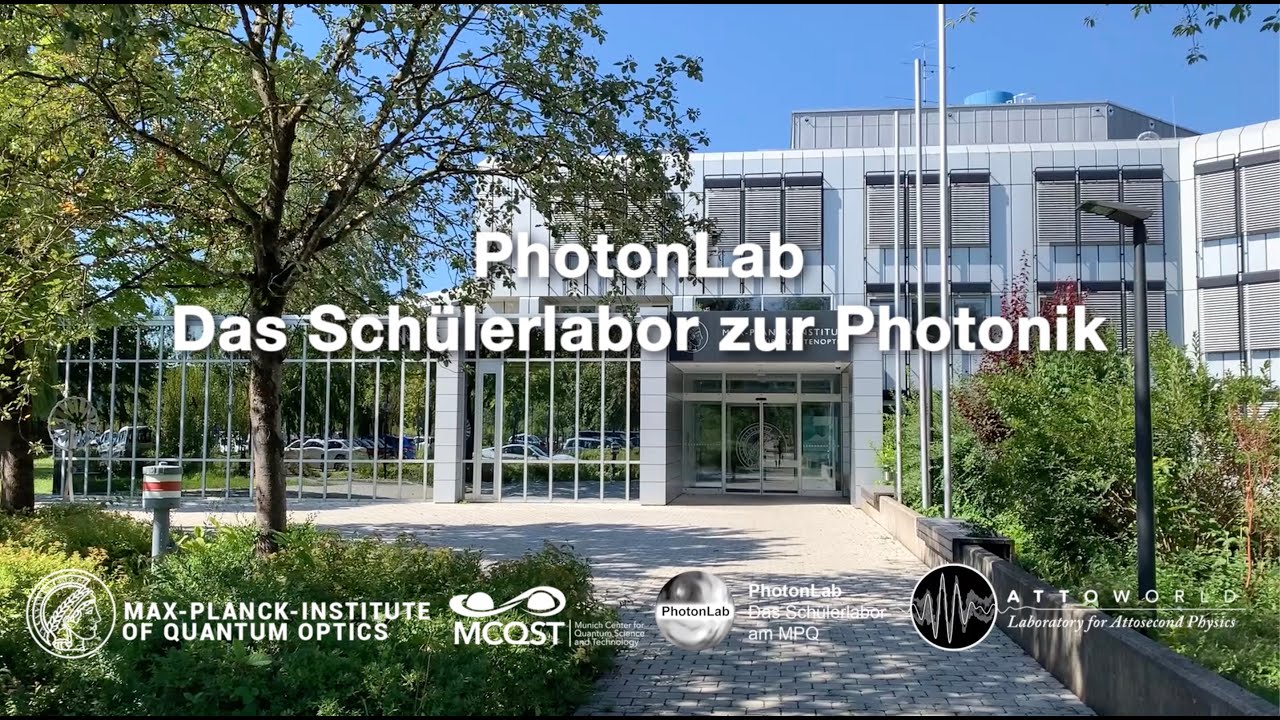 PhotonLab - Das Schülerlabor zur Photonik am Max-Planck-Institut für Quantenoptik