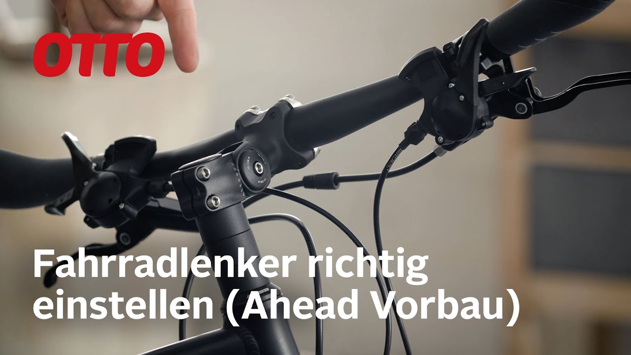 Lenker beim Fahrrad richtig einstellen &ndash; Ahead Vorbau | OTTO Fahrradexperte