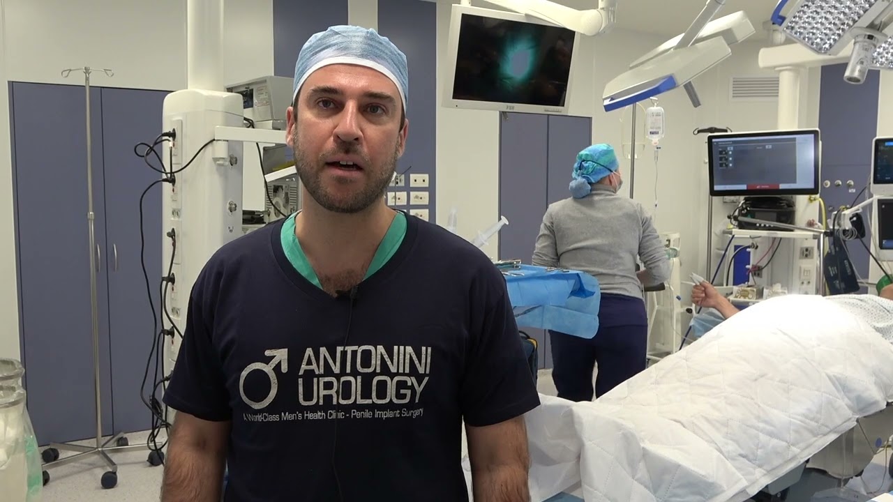 Dr. Andrea Russo, Centro Urologia Avanzata Milano. Testimonianza sala operatoria Antonini Urology