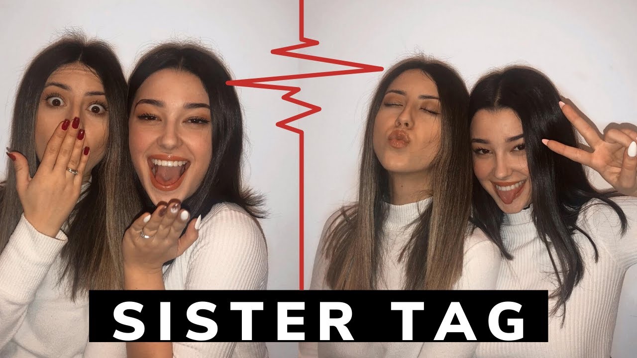 Motra më nxori namin e zi në internet 🙈|Sister tag| Angela Ak