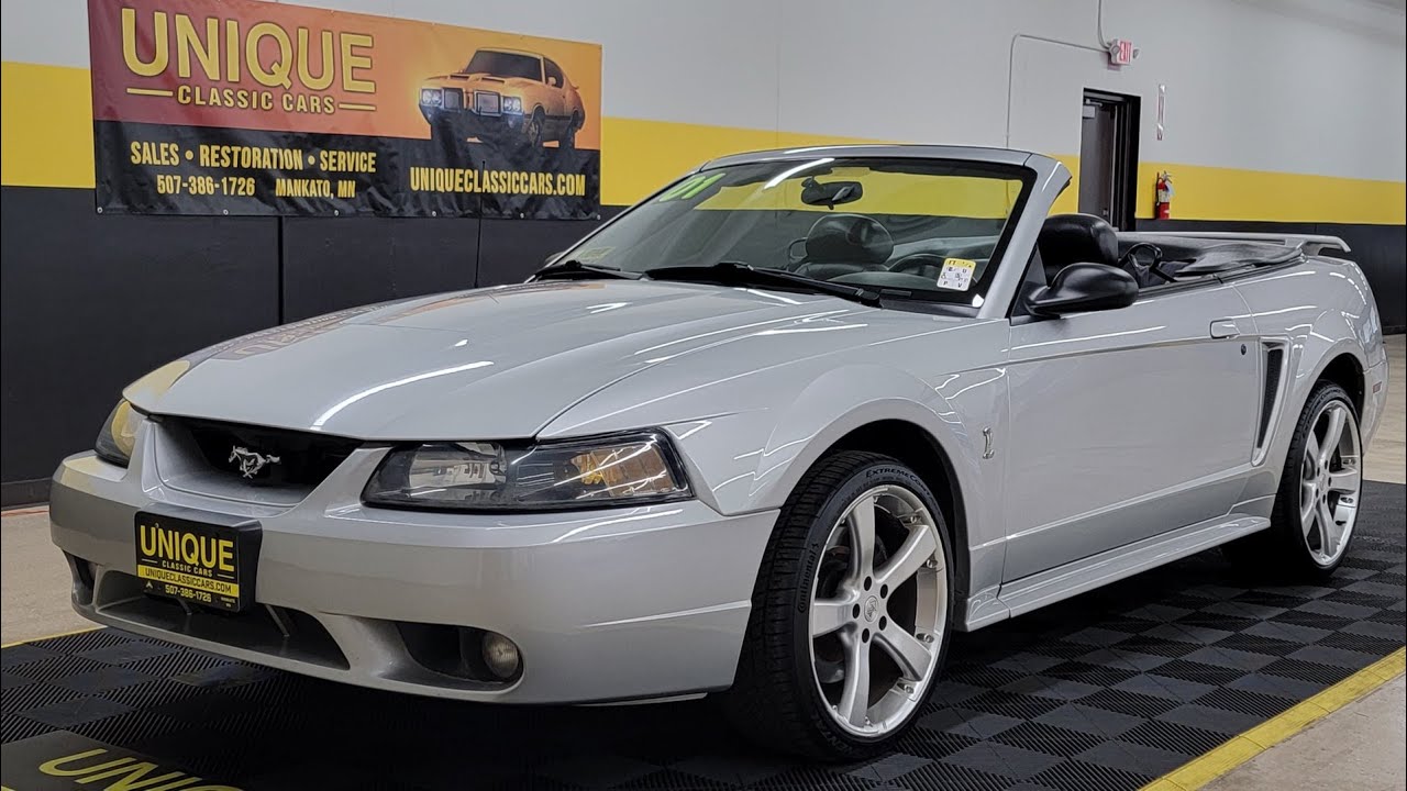 2001 Ford Mustang SVT Cobra Convertible | For Sale $16,900