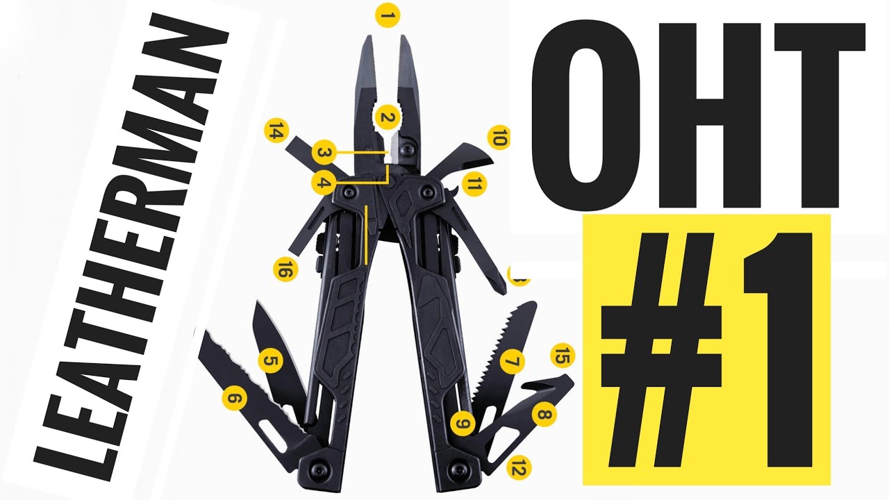 Обзор Leatherman OHT- БЫСТРЫЙ доступ ОДНОЙ РуКой #leatherman #leathermanoht #мультитулleatherman