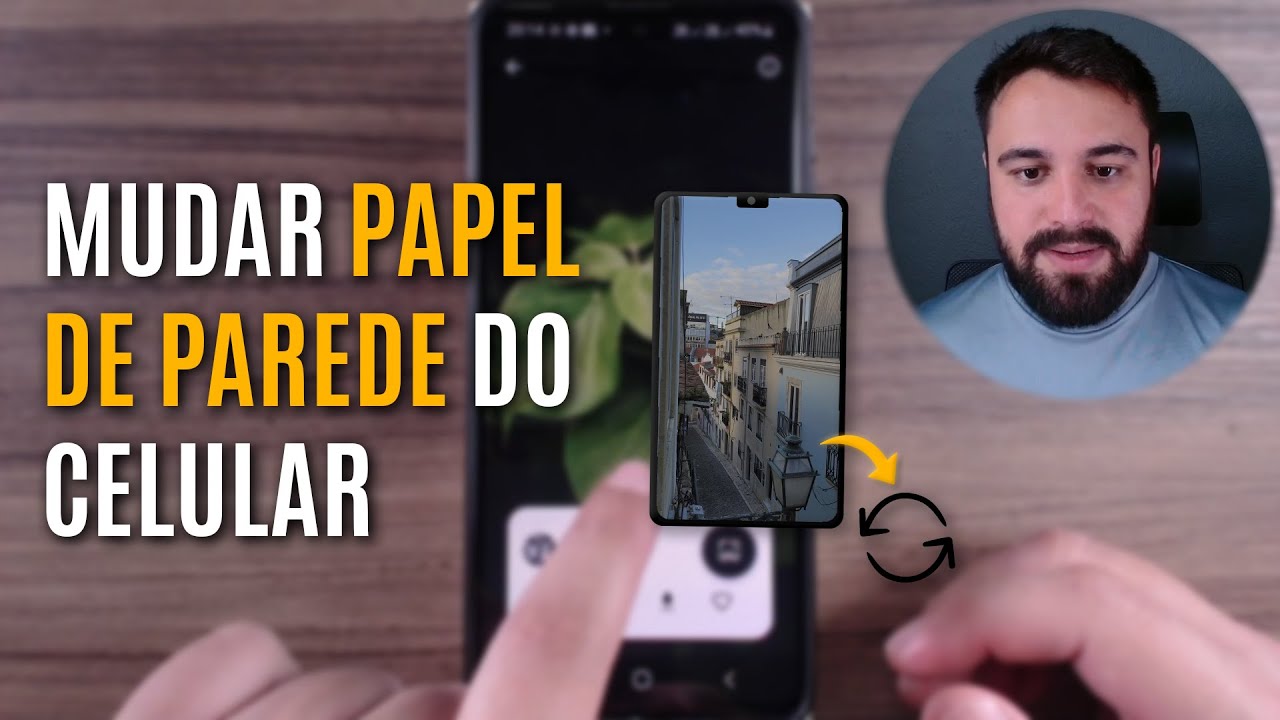 COMO MUDAR O PAPEL DE PAREDE DA TELA INICIAL E DA TELA DE BLOQUEIO DO CELULAR