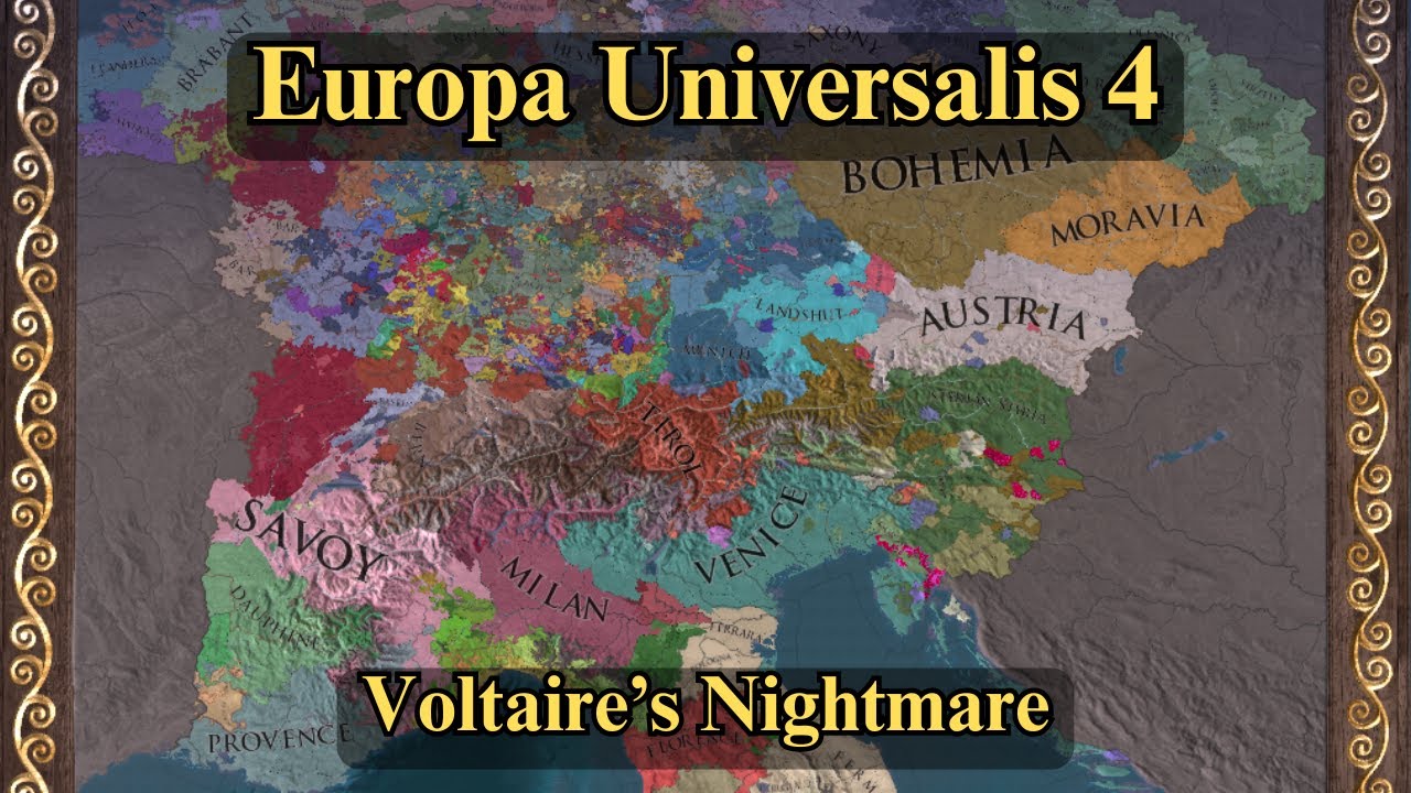 EU4 timelapse but its just the HRE in extreme detail