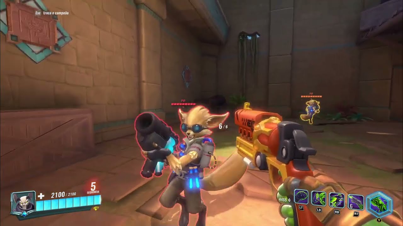 Como funciona o aim assist no Paladins? + opinião
