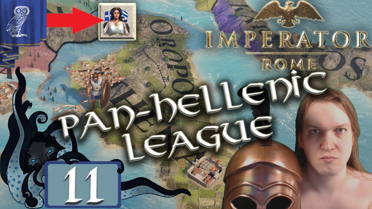 Against Midas | Imperator Rome | Pan-Hellenic League | #11 | Let's Play Gameplay