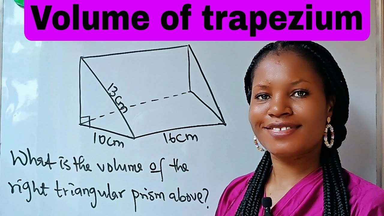 How to find the volume of a right-triangular prism.