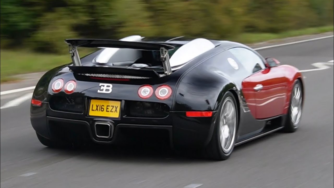 Supercars in Alderley edge (Bugatti veyron, Ferrari 488 pista×2, Ferrari 812×2, Lamborghini huracan)
