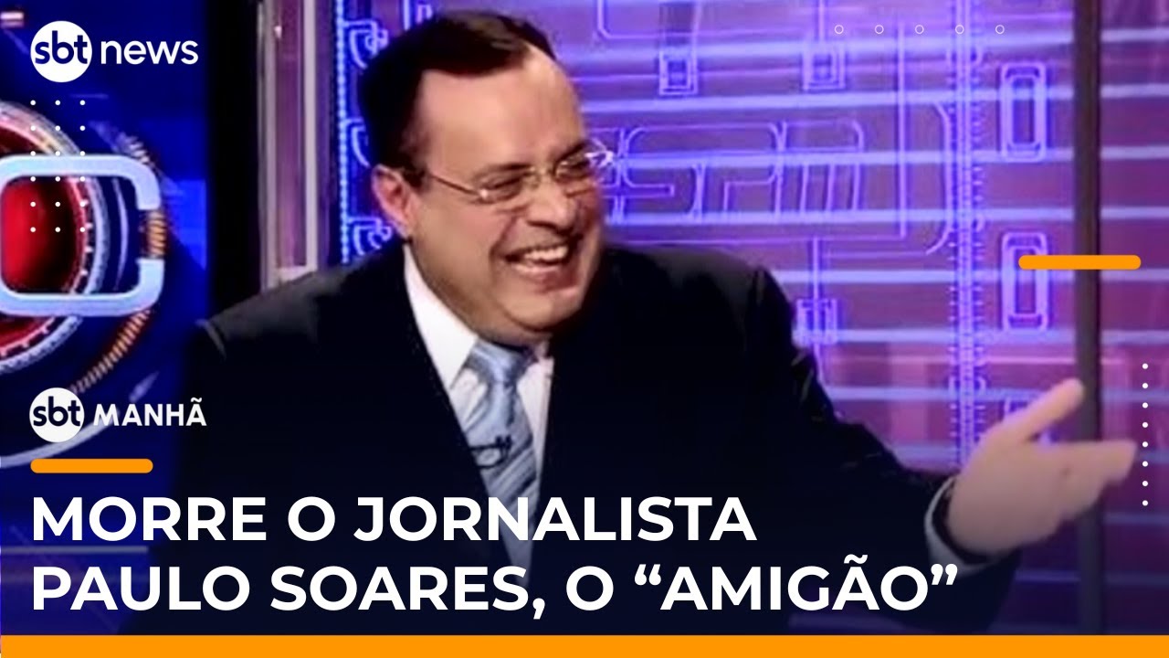 Jornalista Paulo Soares, o 