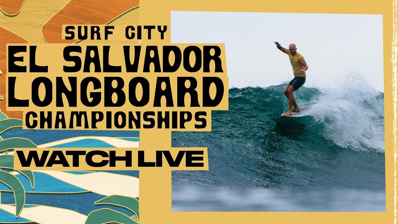 🔴 LIVE - Surf City El Salvador Longboard Championships 2025