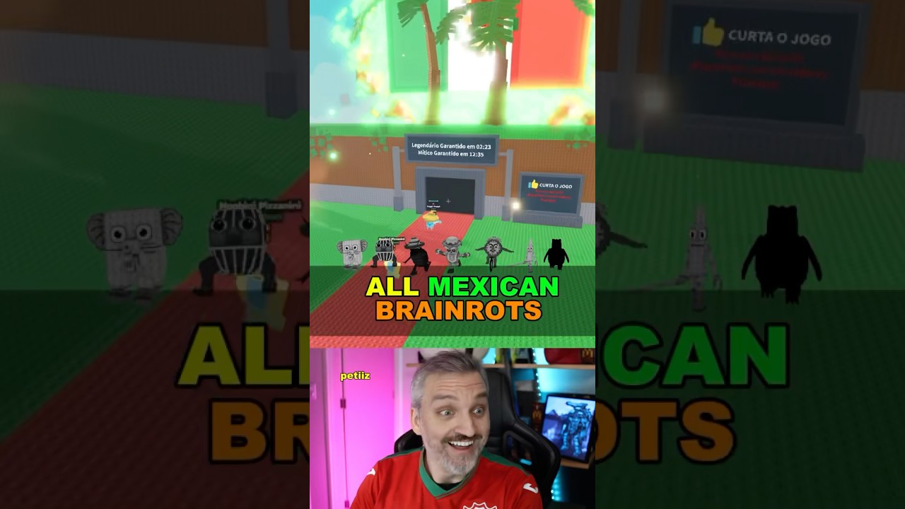 Todos os novos Brainrots mexicanos ❤️ Roube um Brainrot