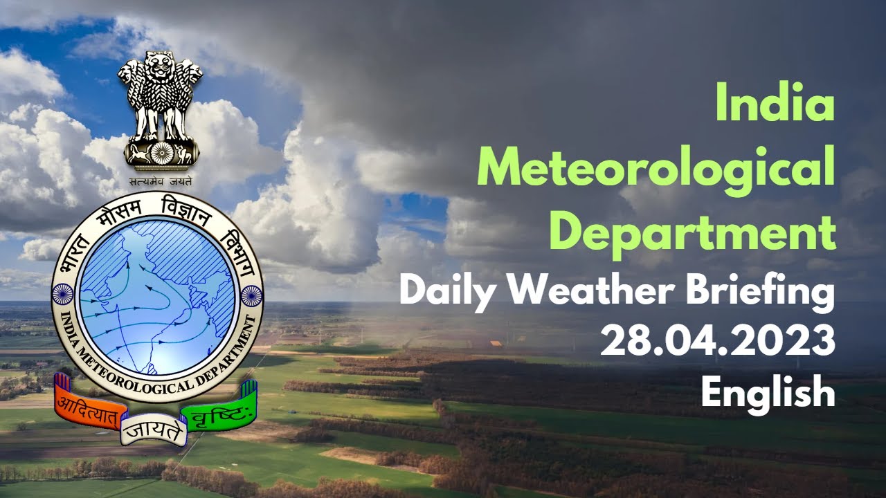Daily weather briefing English  28.04.2023 #Wind #IMD #india #rain #weather.