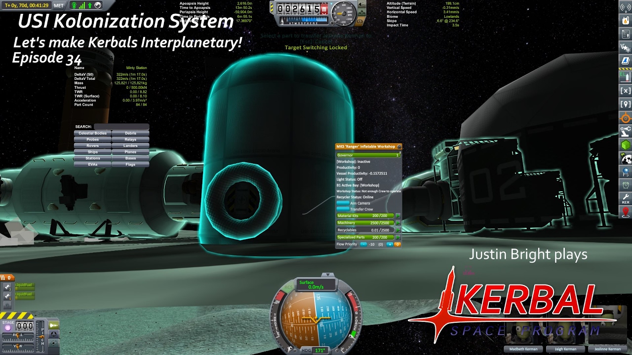 KSP: USI Kolonization Systems - Multiplanetary Species Episode 34