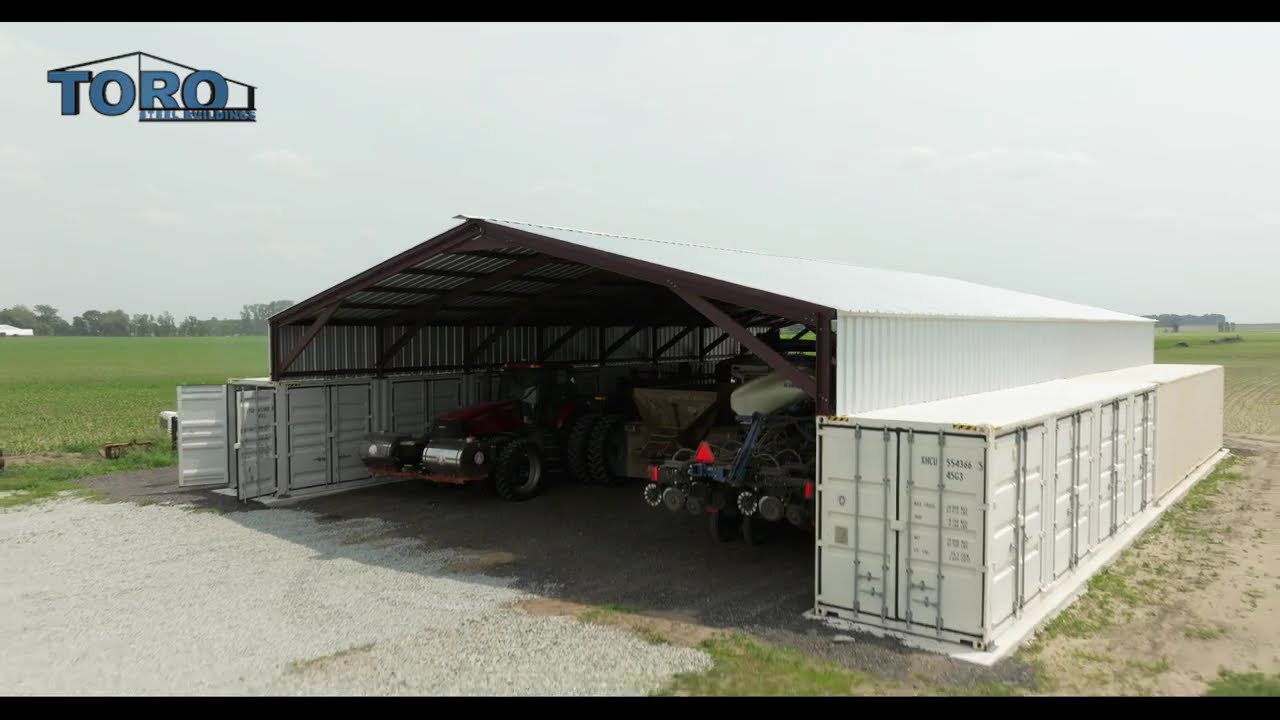 Toro Steel Buildings M Model Container Cover