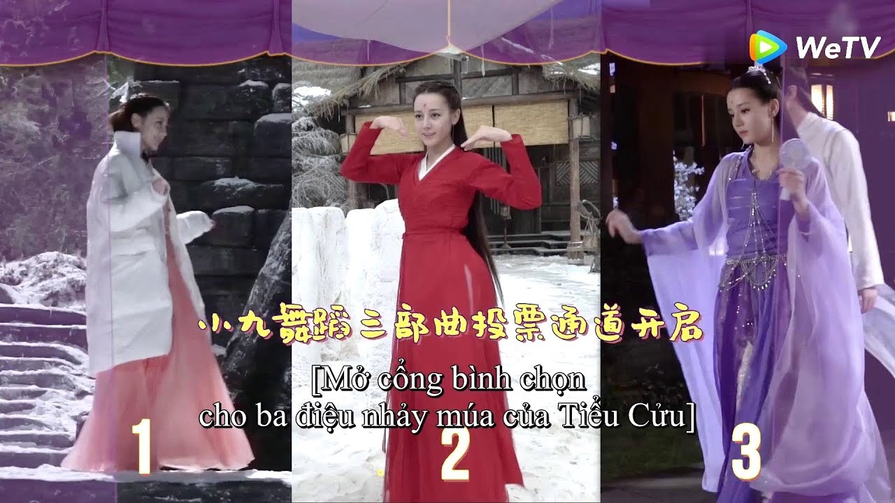 Ba điệu nhảy múa của Tiểu Cửu! Cực đẹp! Tuyệt mỹ! | Hậu trường Chẩm Thượng Thư | WeTV Vietnam