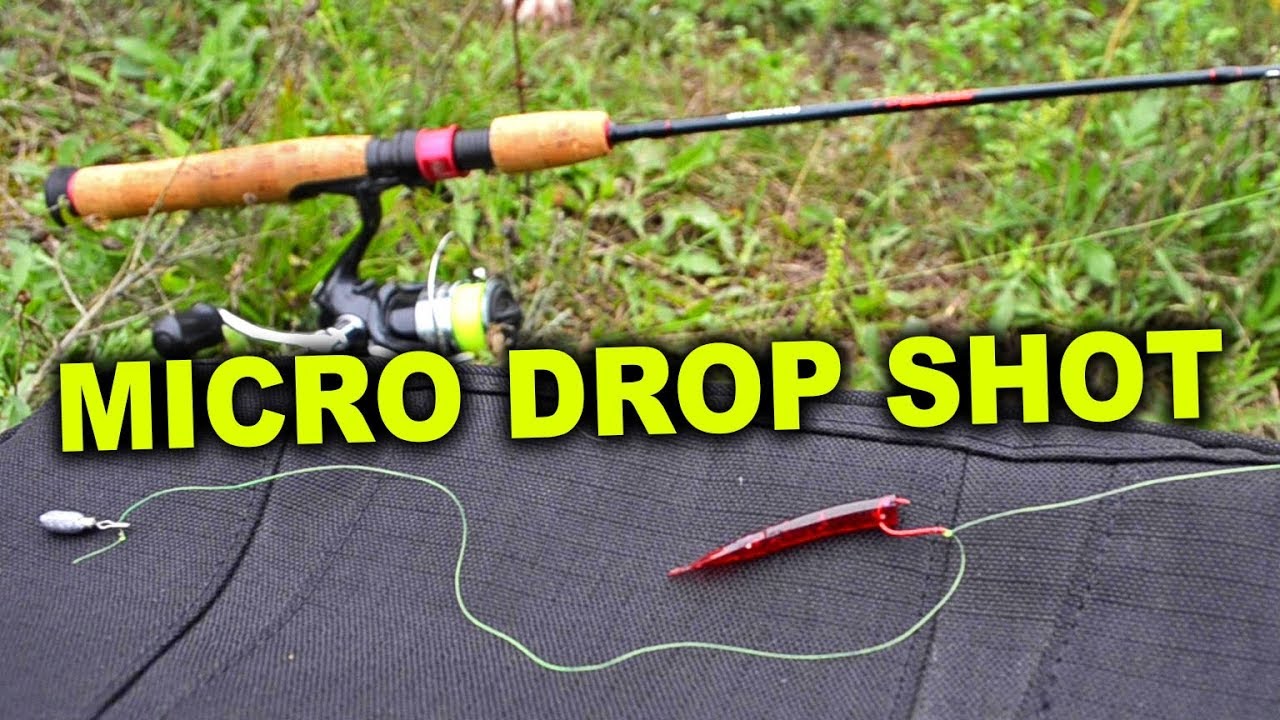 Ultralight Fishing with a MICRO Drop Shot!