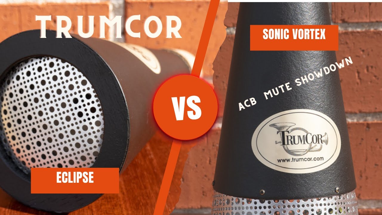 ACB  Show and Tell with the newest and coolest Trumcor Trumpet Mutes (Eclipse and Sonic Vortex)!