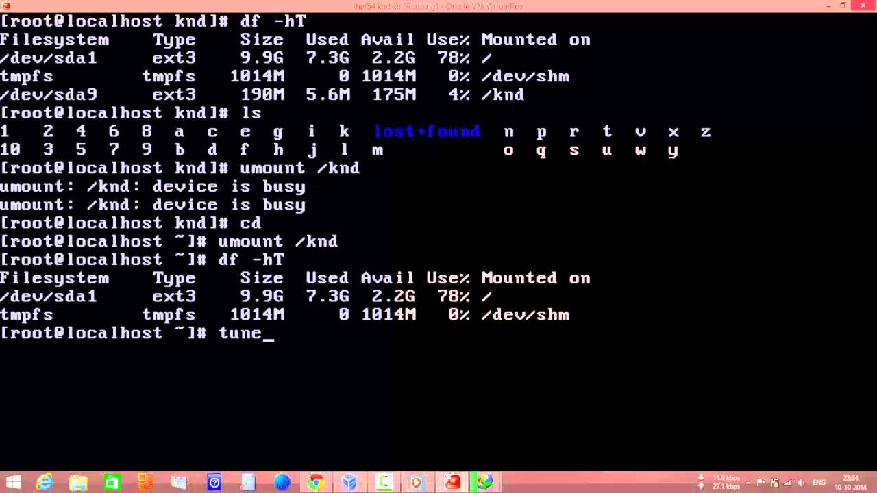 ext3 to ext2:Filesystem degrade from ext3 to ext2 without any dataloss.