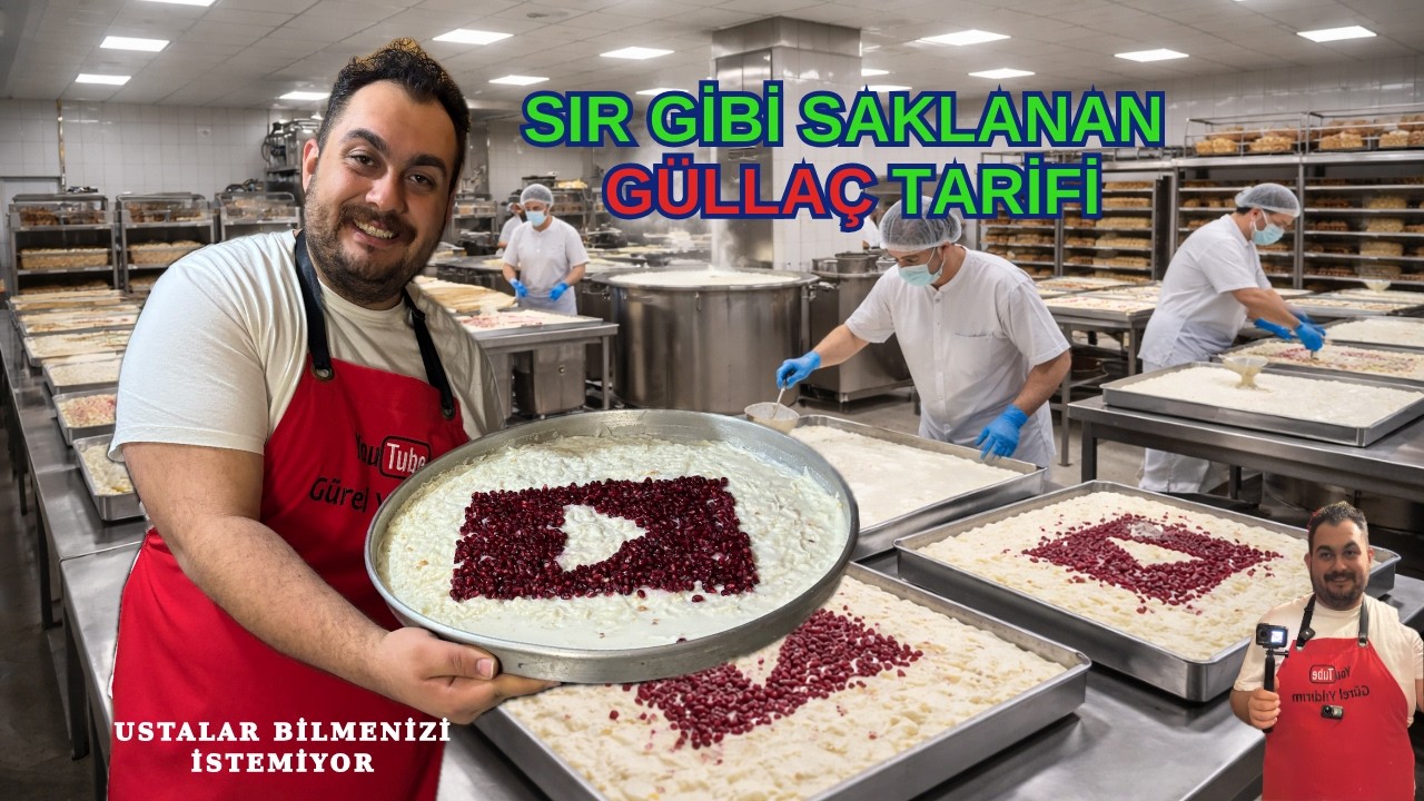 GÜLLAÇ TARİFİ / USTALAR BU TARİFİ BİLMENİZİ İSTEMİYOR / RAMAZAN ÖZEL !!!!
