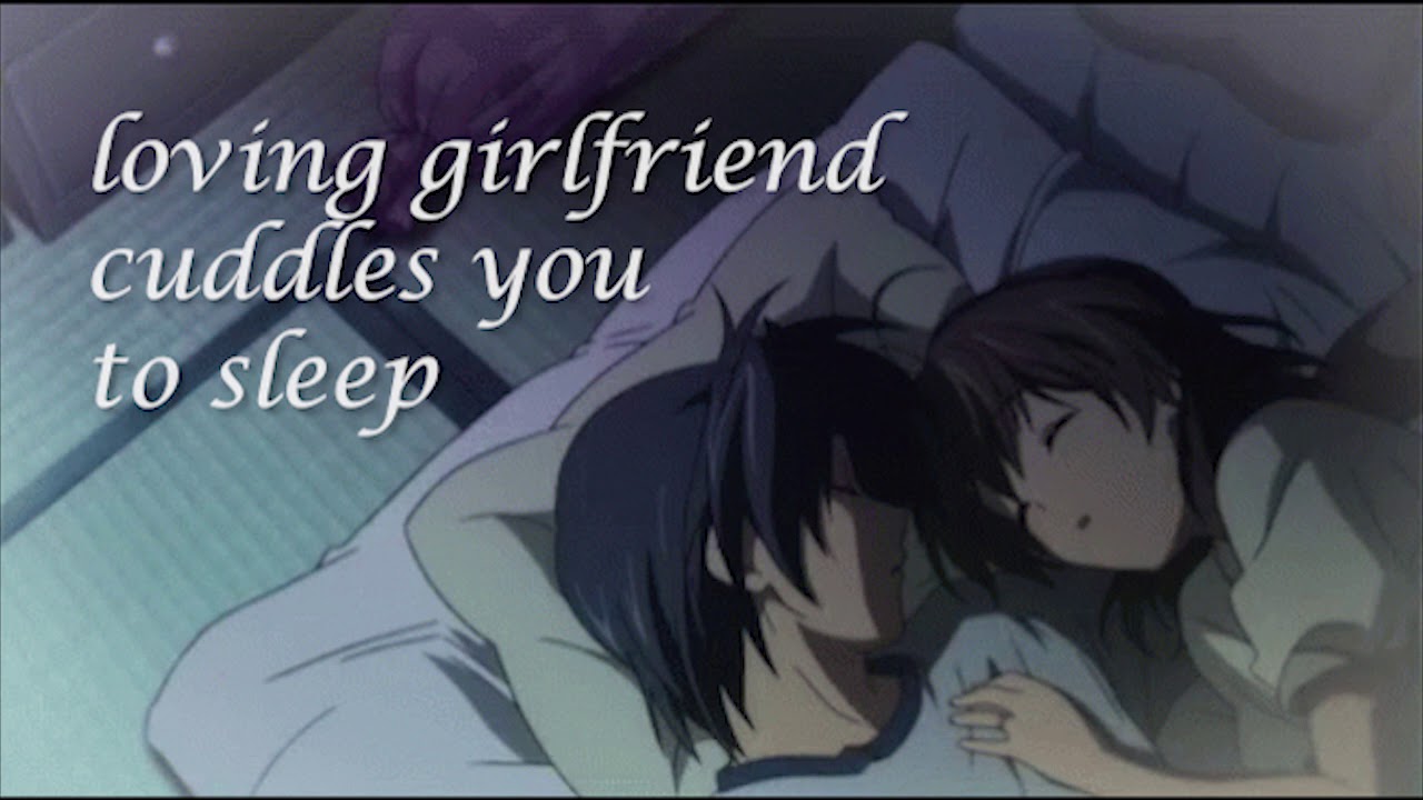 Girlfriend Cuddles You to Sleep ❤️ | ASMR Roleplay (F4A) [affirming words][back rubs][sleep aid]