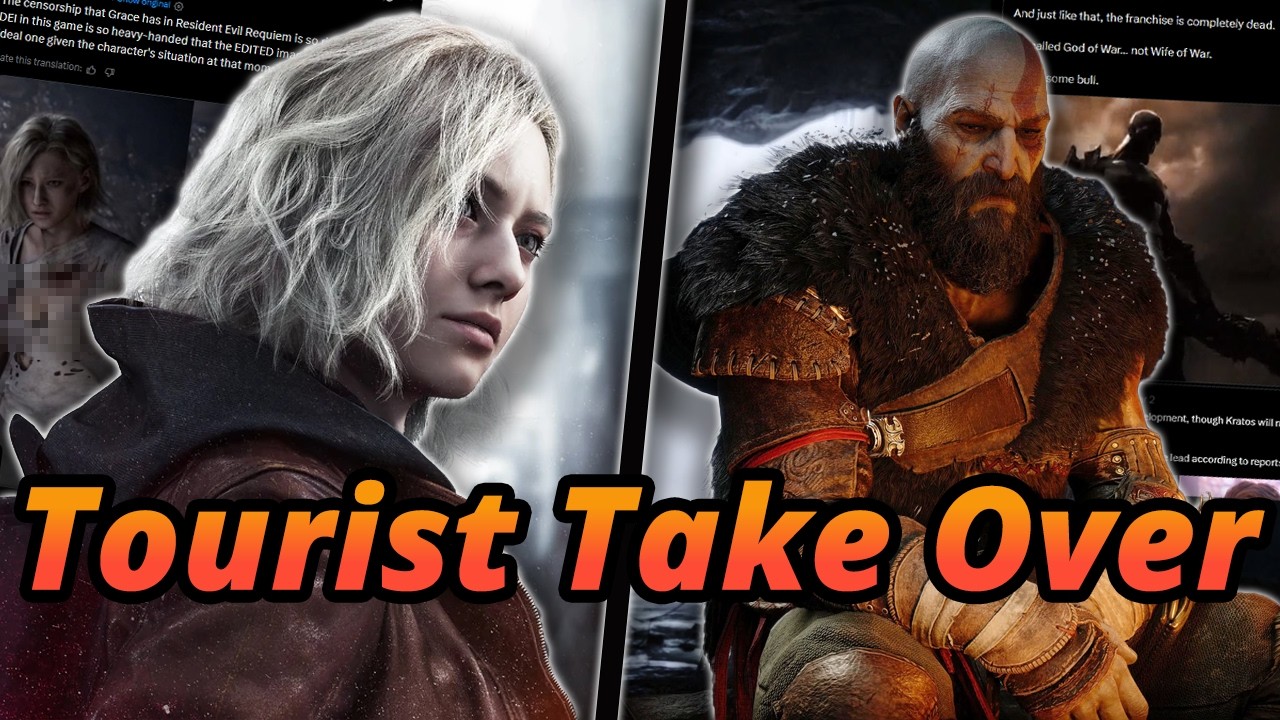 У игровой индустрии проблема с туристами | Resident Evil и God of War