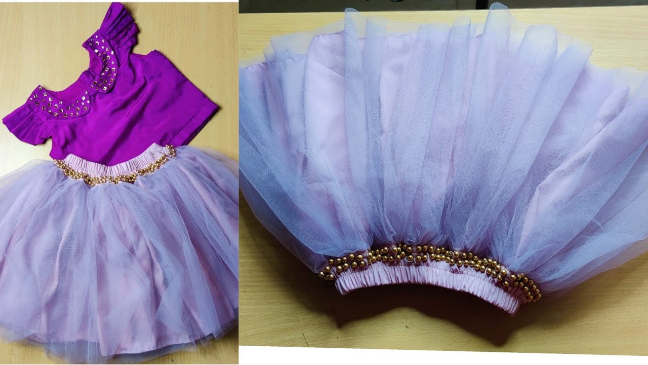 Simple Skirt for Kids | Cutting and Stitching | Malayalam |Miya Design Studio