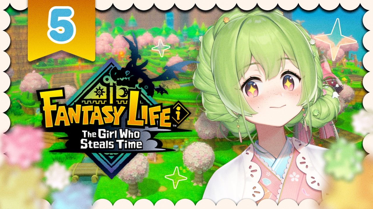 【Donothon Day 28 - Fantasy Life i pt.5】Adventures in the Lulab Forest! 🌷 #874