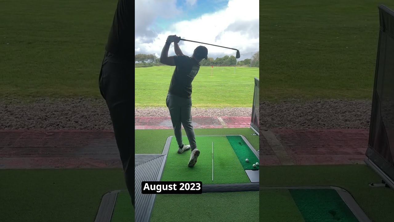 My 3 year swing transformation #golf #golfswing #progress