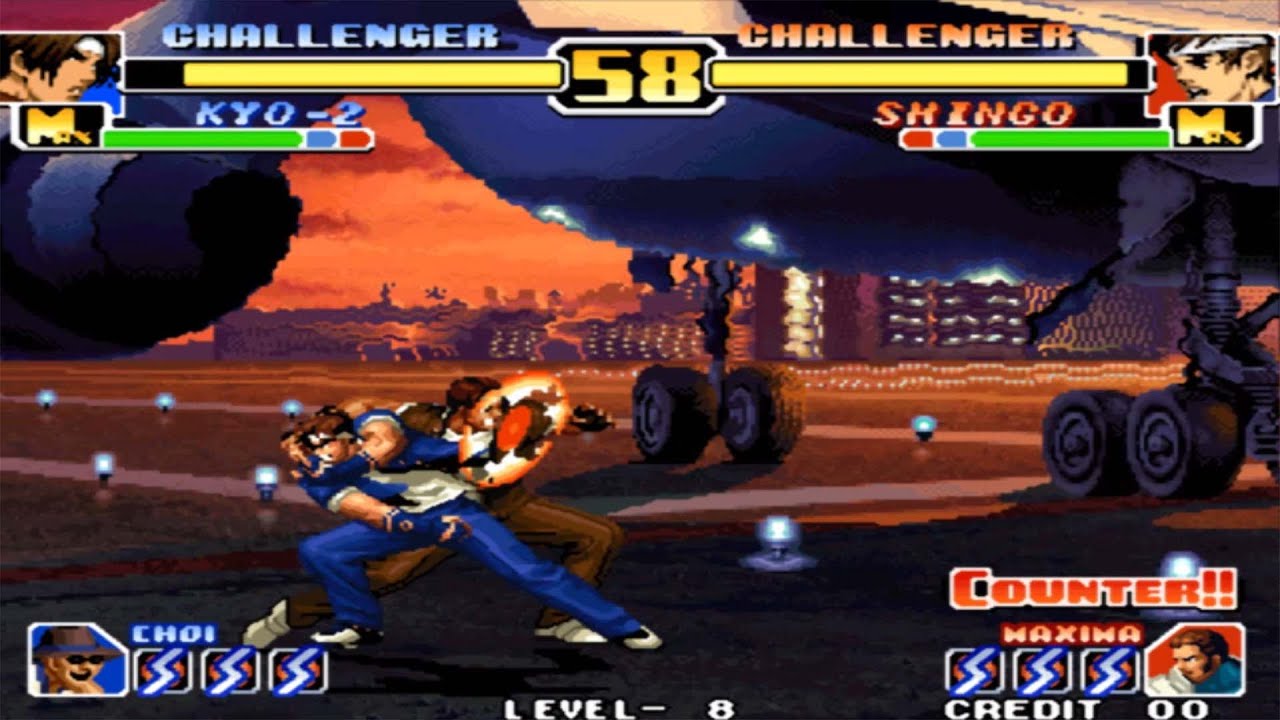 [TAS] Kyo Team VS Hero Team (KoF '99)