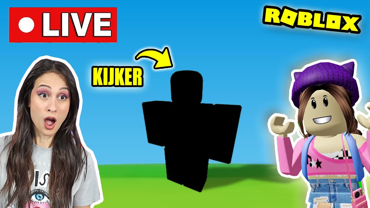 🔴 LIVE: ROBLOX SPELEN MET MIJN FANS!
