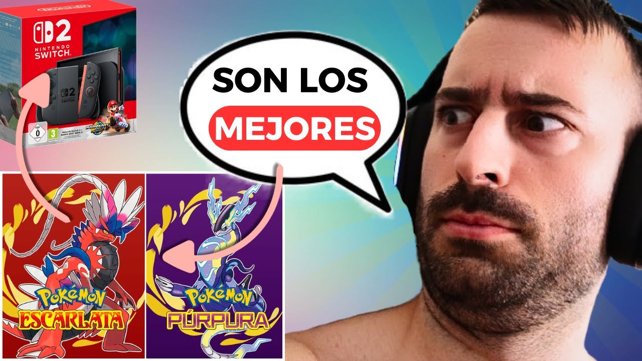 Pokémon Escarlata y Púrpura en Nintendo Switch 2 son los MEJORES juegos de POKEMON